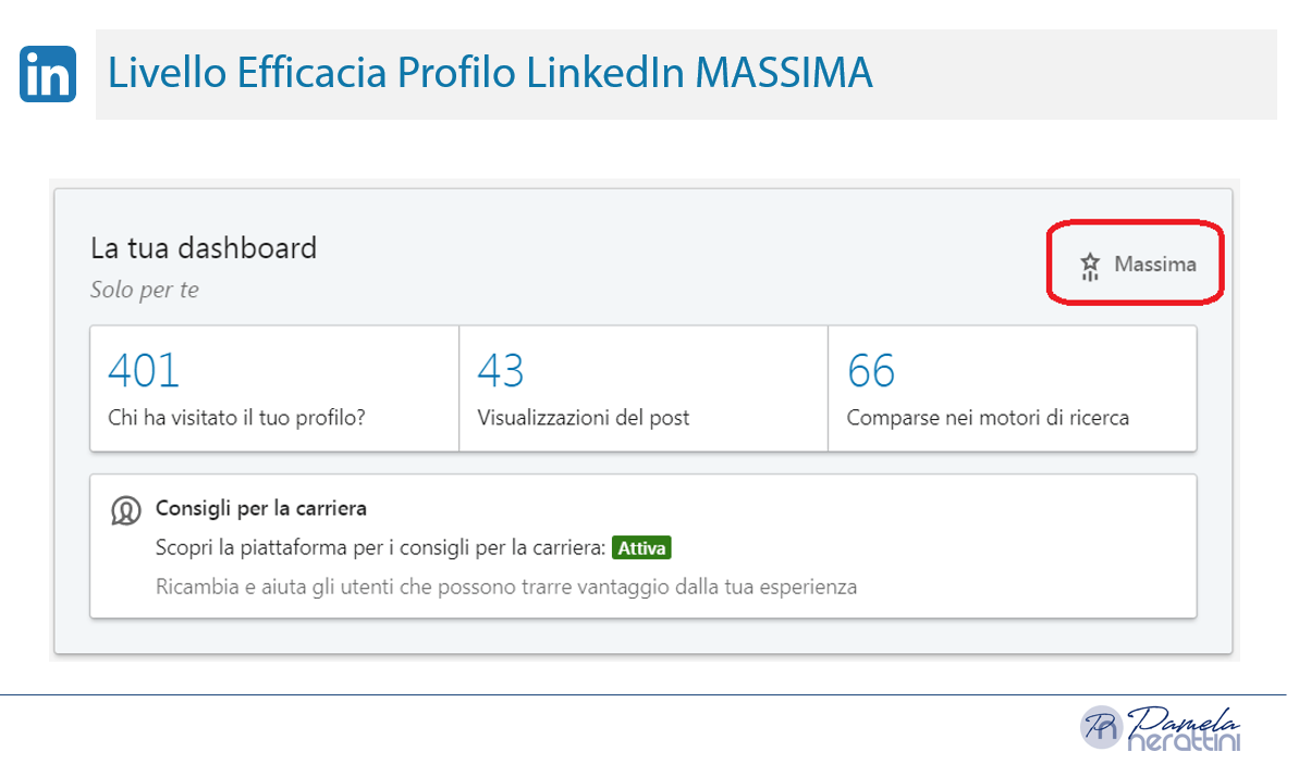 Al momento stai visualizzando Come ottenere un profilo LinkedIn con &ldquo;Efficacia Massima&rdquo;